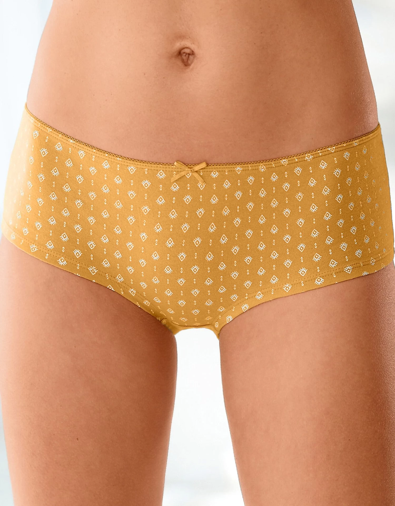 Shorty Coton Imprimé Gamme "graphique" - Lot De 4 1 Shorty Coton Imprimé Gamme "graphique" - Lot De 4