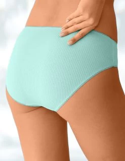 Culotte Midi Côtes Plates - Lot De 6 -Lingerie Séries Magasin 700208 C01 zoomx vue3