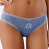 Slip Imprimé « Motifs Fleurettes » En Coton – Lot De 4 Assortis -