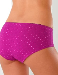 Shorty Imprimé «flocons» En Coton – Lot De 4 Assortis -Lingerie Séries Magasin 700312 C01 zoomx vue5