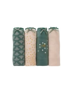 Culotte Coton Forme Shorty Imprimé Motifs « étoiles » Assortis– Lot De 4 9 Culotte Coton Forme Shorty Imprimé Motifs « étoiles » Assortis– Lot De 4 -Lingerie Séries Magasin 700346 C00 zoomx vue5