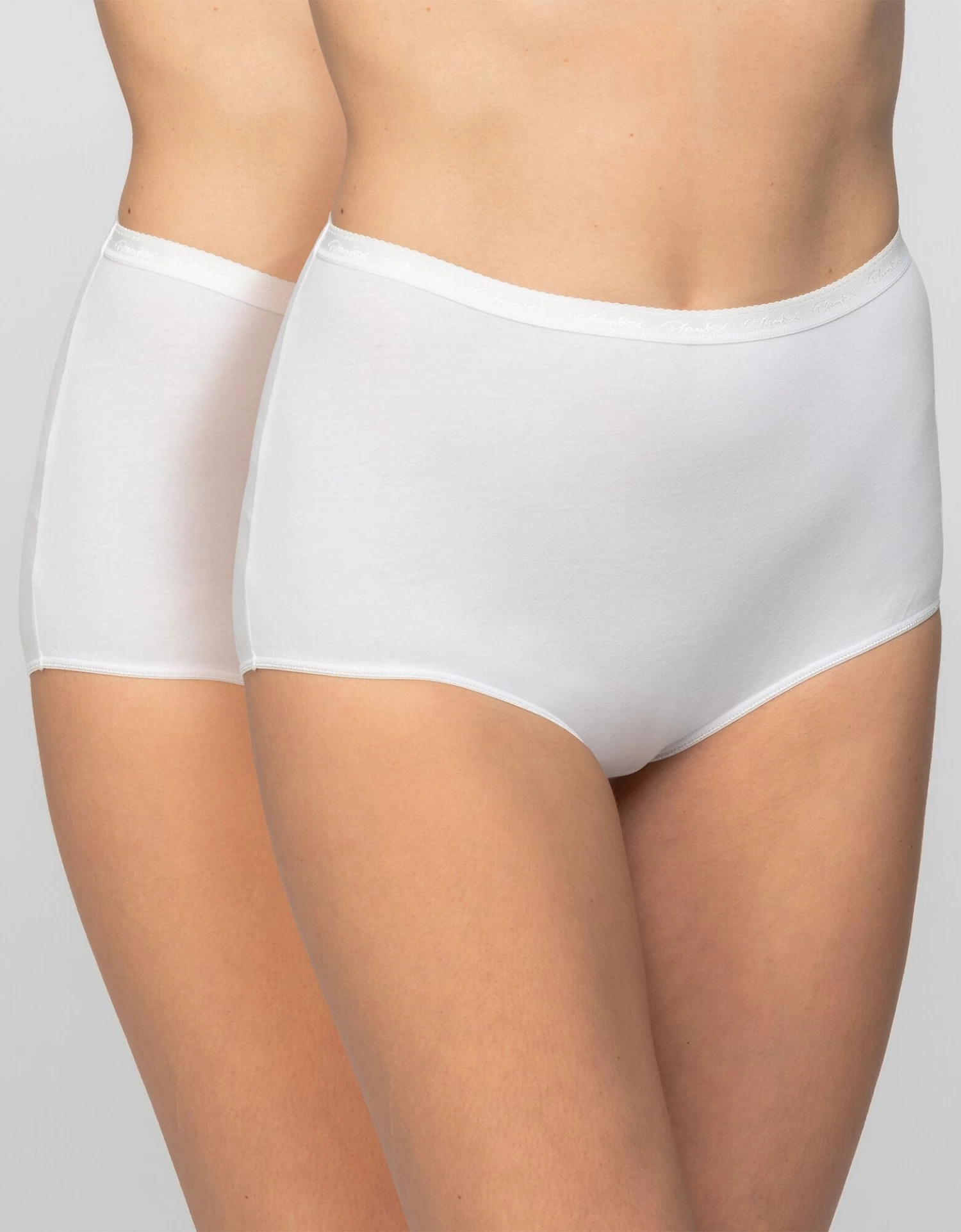 Playtex Culotte Coton Biologique Forme Maxi - Lot De 2 1 Playtex Culotte Coton Biologique Forme Maxi - Lot De 2
