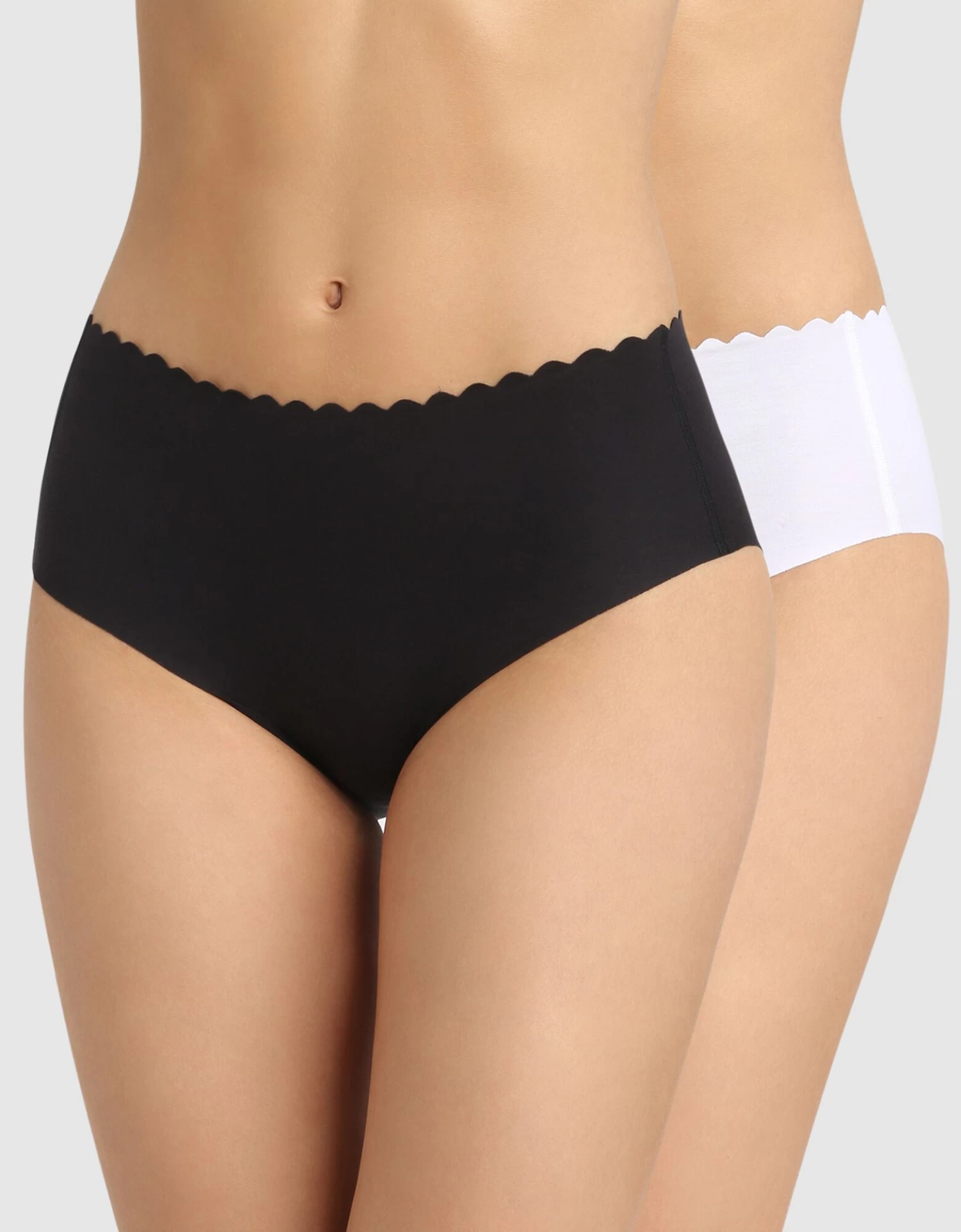 DIM Culotte Haute Coton Stretch Body Touch- Lot De 2 1 DIM Culotte Haute Coton Stretch Body Touch- Lot De 2