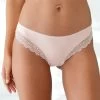 Culotte Forme Tanga En Coton Et Dentelle - Lot De 3