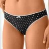Slip Coton Imprimé Motifs à Pois Assortis – Lot De 4