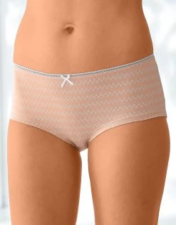 Shorty Coton Iimprimé Motif à Pois Assortis – Lot De 4