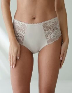 Culotte Forme Maxi Microfibre Et Dentelle Stretch - Lot De 2