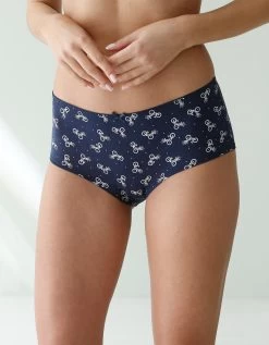 Shorty Coton Imprimé "bicyclette" - Lot De 4