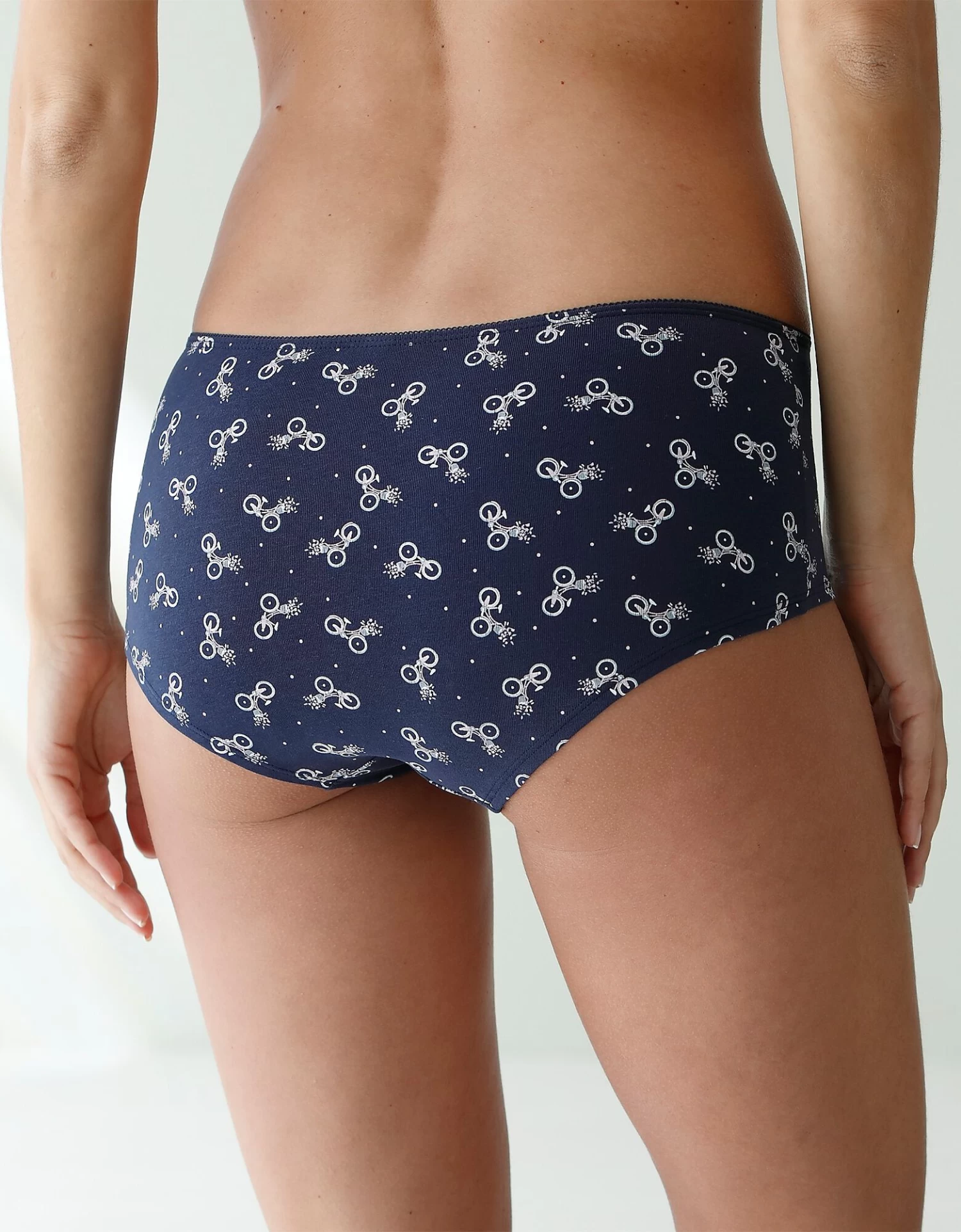 Shorty Coton Imprimé "bicyclette" - Lot De 4 2 Shorty Coton Imprimé "bicyclette" - Lot De 4 – Image 2