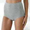 Culotte Coton Stretch Taille Très Haute Couvrante - Lot De 2