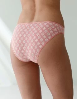 Culotte Forme Taï En Coton Extensible Imprimées "losanges" – Lot De 10 -Lingerie Séries Magasin 700498 C01 zoomx vue6