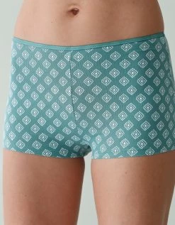 Boxer En Coton Extensible Imprimé "losanges" – Lot De 10 -Lingerie Séries Magasin 700501 C01 zoomx vue5