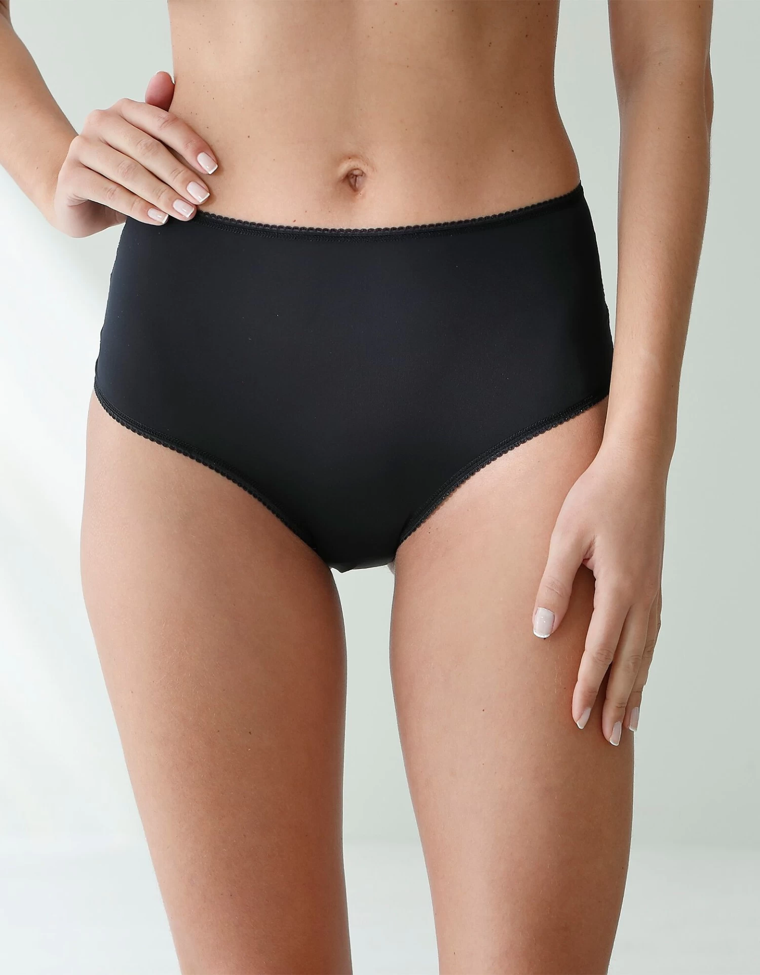 Culotte Forme Maxi Microfibre Dos Dentelle Stretch – Lot De 3 2 Culotte Forme Maxi Microfibre Dos Dentelle Stretch – Lot De 3 – Image 2