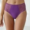 Culotte Forme "tanga" Taille Haute - Lot De 2