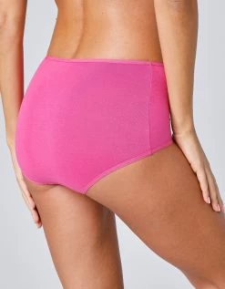 Culotte Forme Maxi En Coton Extensible Uni – Lot De 10 -Lingerie Séries Magasin 700567 C02 zoomx vue2