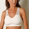 Brassière Coton Et Dos Dentelle – Sans Armatures
