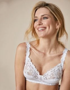 Soutien-gorge Brodé Microfibre Sans Armatures Sienne - Lot De 2