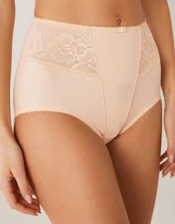 Gaine Amincissante Dentelle Et Microfibre -Lingerie Séries Magasin 701604 C02 zoomx vue3