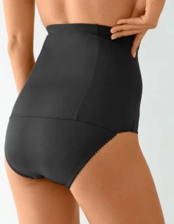 Gaine Serre-taille Dentelle Amincissante -Lingerie Séries Magasin 701605 C02 zoomx vue3