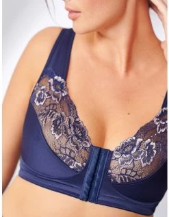 Soutien-gorge Minimiseur Dentelle Ouverture Devant - Sans Armatures 8 Soutien-gorge Minimiseur Dentelle Ouverture Devant - Sans Armatures -Lingerie Séries Magasin 701662 C00 zoomx vue3
