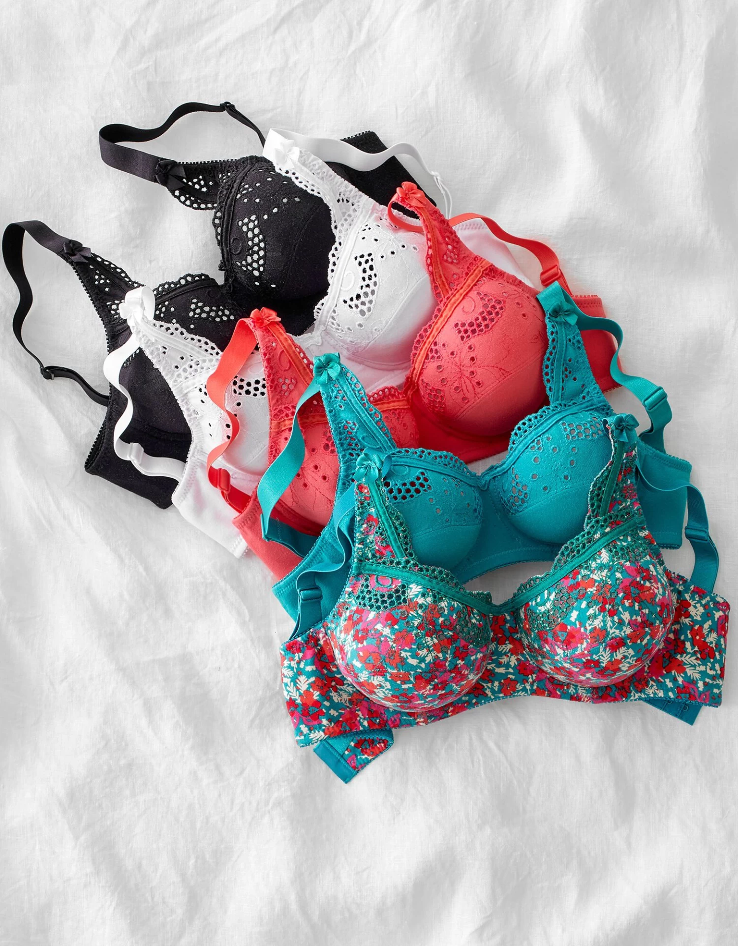 Soutien-gorge Imprimé Fleuri Brodé Olbia - Avec Armatures 8 Soutien-gorge Imprimé Fleuri Brodé Olbia - Avec Armatures – Image 8