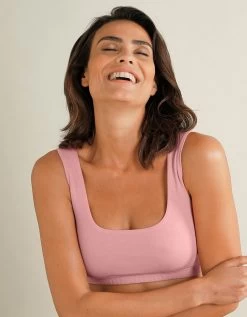 Brassière Confort Coton Stretch Doublé Sans Armatures - Lot De 2 -Lingerie Séries Magasin 701699 C00 zoomx vue3