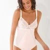 Body Dentelle Maille Gainante - Avec Armatures