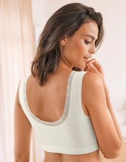 Brassière Sans Armatures Coton Stretch Et Dentelle -Lingerie Séries Magasin 701770 C04 zoomx vue6