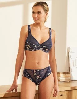 Soutien-gorge Dentelle Imprimé Cachemire Casma- Avec Armatures -Lingerie Séries Magasin 701855 C01 zoomx vue4