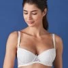 Soutien-gorge Dentelle Forme Corbeille Effet Push-up - Avec Armatures