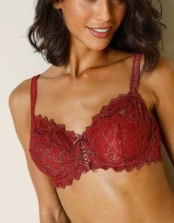 Soutien-gorge Arum Dentelle Et Microfibre - Avec Armatures -Lingerie Séries Magasin 701921 C19 zoomx vue4