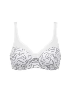 DIM Soutien-gorge Generous Coton Bio(1) Imprimé Bambou - Avec Armatures -Lingerie Séries Magasin 701925 C01 zoomx vue5