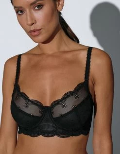 Soutien-gorge Forme Corbeille Plumetis Et Tulle Brodé Avec Basque Lolak - Avec Armatures 11 Soutien-gorge Forme Corbeille Plumetis Et Tulle Brodé Avec Basque Lolak - Avec Armatures -Lingerie Séries Magasin 701976 C00 zoomx vue5