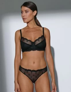 Soutien-gorge Forme Corbeille Plumetis Et Tulle Brodé Avec Basque Lolak - Avec Armatures 12 Soutien-gorge Forme Corbeille Plumetis Et Tulle Brodé Avec Basque Lolak - Avec Armatures -Lingerie Séries Magasin 701976 C00 zoomx vue6