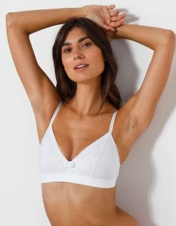 Soutien-gorge Forme Triangle Microfibre Et Dentelle- Sans Armatures 7 Soutien-gorge Forme Triangle Microfibre Et Dentelle- Sans Armatures -Lingerie Séries Magasin 701984 C01 zoomx vue3