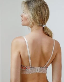 Soutien-gorge Microfibre Imprimée Forme Triangle Wono- Sans Armatures -Lingerie Séries Magasin 701989 C01 zoomx vue3