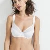 Soutien-gorge Coton Dentelle Uni Coria - Avec Armatures