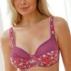 Soutien-gorge Dentelle Coria Imprimé Fleuri - Avec Armatures