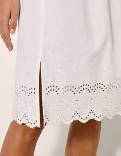 Jupon Base Broderie Anglaise -Lingerie Séries Magasin 702270 C01 zoomx vue3