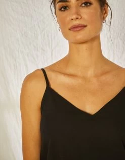 Combinette En Coton - Bretelles Réglables -Lingerie Séries Magasin 702326 C01 zoomx vue3