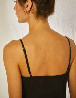 Combinette En Coton - Bretelles Réglables -Lingerie Séries Magasin 702326 C01 zoomx vue6