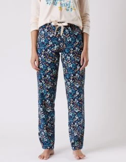 Pantalon Pyjama Coton Imprimé Floral -Lingerie Séries Magasin 703077 C02 zoomx vue6