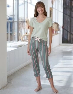 Tee Shirt Pyjama Manches Courtes Boutonné 10 Tee Shirt Pyjama Manches Courtes Boutonné -Lingerie Séries Magasin 703107 C01 zoomx vue5