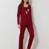 Pyjama Manches Longues Coton Imprimé « oiseaux »