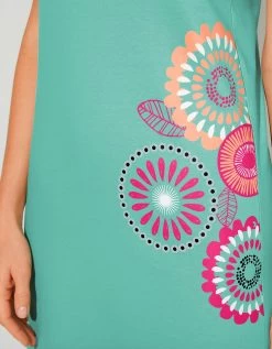 Nuisette Coton Fines Bretelles Motif « rosaces » 12 Nuisette Coton Fines Bretelles Motif « rosaces » -Lingerie Séries Magasin 703129 C00 zoomx vue6