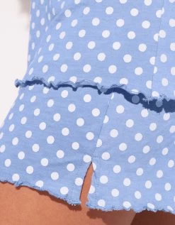 Pyjashort Imprimé Pois -Lingerie Séries Magasin 703136 C01 zoom detailRFP