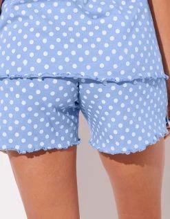 Pyjashort Imprimé Pois -Lingerie Séries Magasin 703136 C01 zoomx vue4