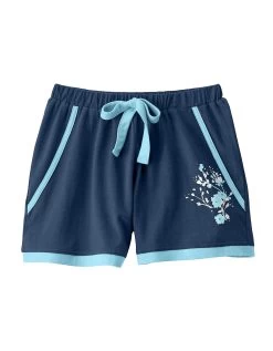 Short De Pyjama – Uni Marine 11 Short De Pyjama – Uni Marine -Lingerie Séries Magasin 703153 C01 zoomx vue6