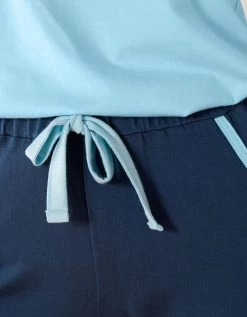 Pantalon De Pyjama – Uni Marine -Lingerie Séries Magasin 703154 C01 zoom detailRFP