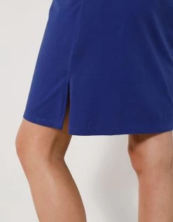 Chemise De Nuit Courte Manches Longues Motif « Rosace » -Lingerie Séries Magasin 703209 C01 zoomx vue5